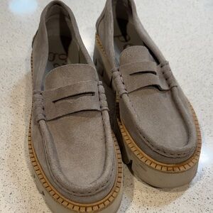 Women’s Pedro Garcia Suede Loafers - Gray